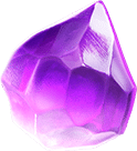 galactic gems purple crystal